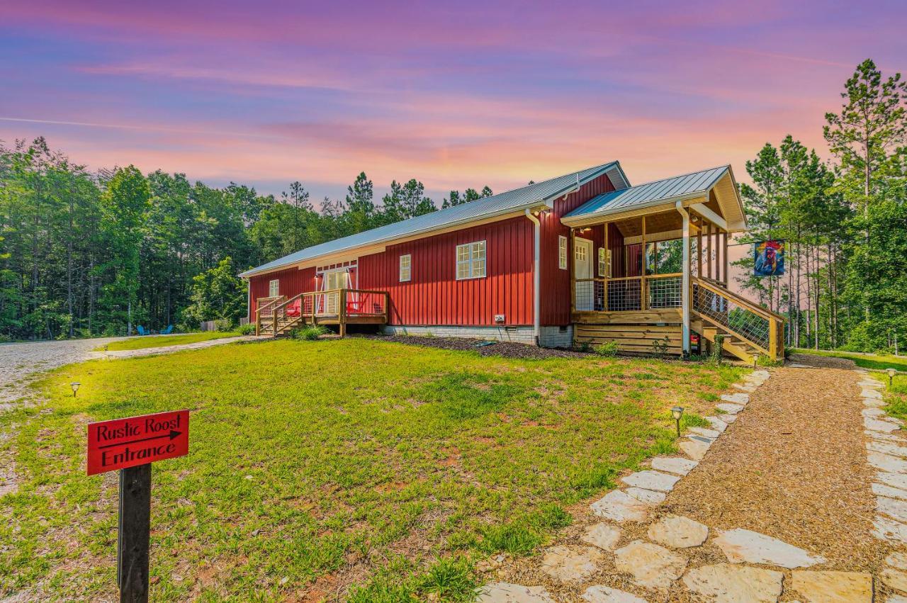 Rustic Roost-5 Acres, Fenced, Fire Pit, Rv Option & Mtn View Villa Dahlonega Dış mekan fotoğraf
