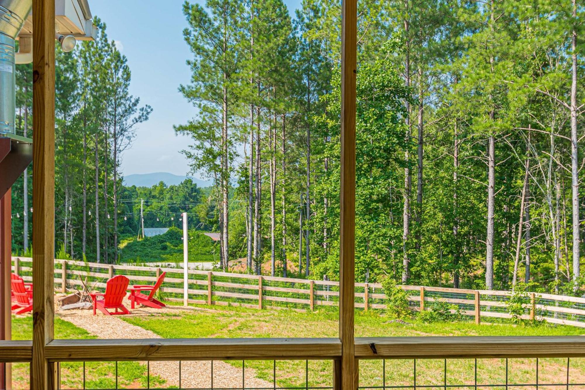 Rustic Roost-5 Acres, Fenced, Fire Pit, Rv Option & Mtn View Villa Dahlonega Dış mekan fotoğraf